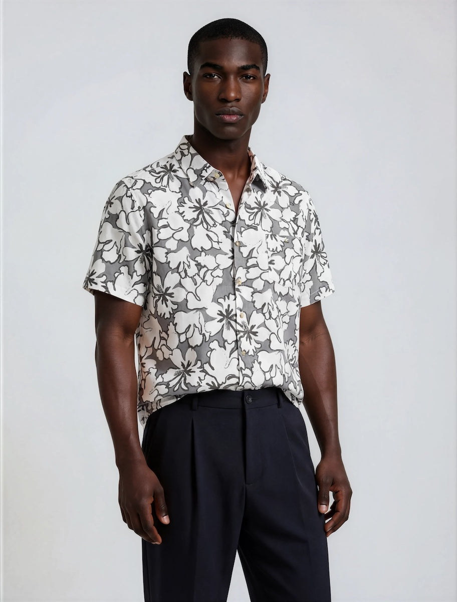 Printed Short Sleeve Shirt