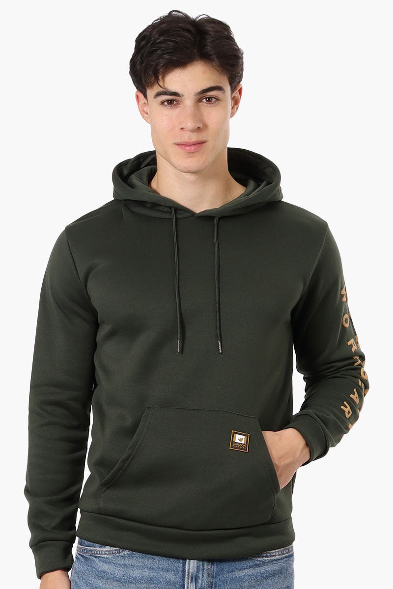 Canada Work Gear Sleeve Print Hoodie Olive