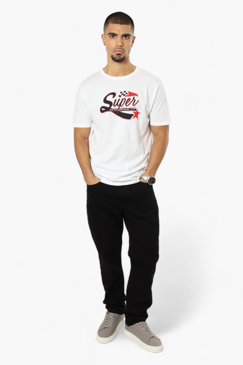 Super Triple Goose High Performance Print Tee - White - Mens Tees & Tank Tops - Canada Weather Gear