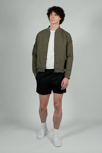 Canada Weather Gear Basic Zip Up Bomber Lightweight Jacket - Olive