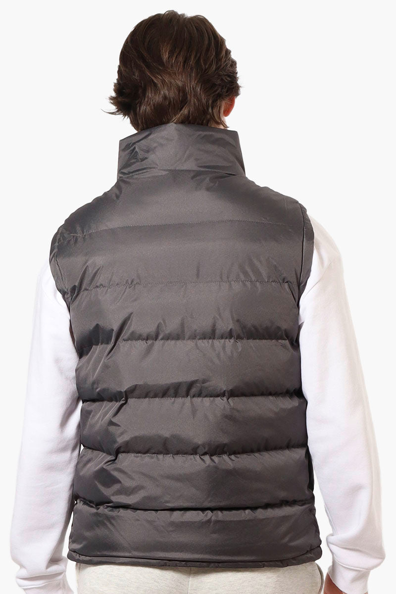 Canada Weather Gear Solid Bubble Vest - Grey