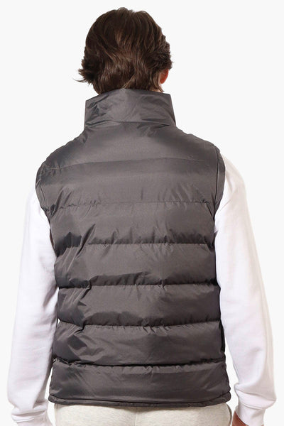 Canada Weather Gear Solid Bubble Vest - Grey - Mens Vests - Canada Weather Gear