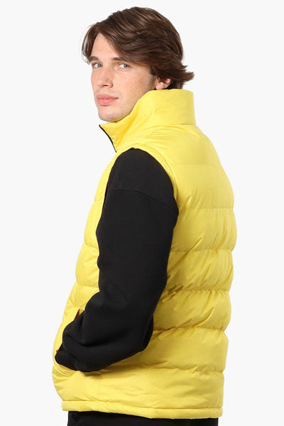 Canada Weather Gear Solid Bubble Vest - Yellow - Mens Vests - Canada Weather Gear