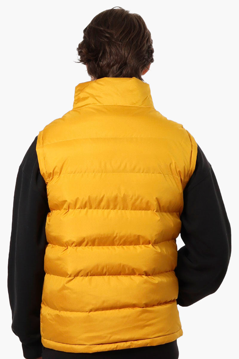 Canada Weather Gear Solid Bubble Vest - Mustard - Mens Vests - Canada Weather Gear