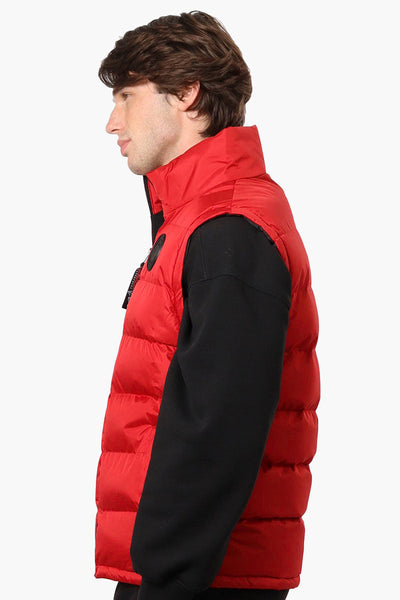 Canada Weather Gear Solid Bubble Vest - Red - Mens Vests - Canada Weather Gear