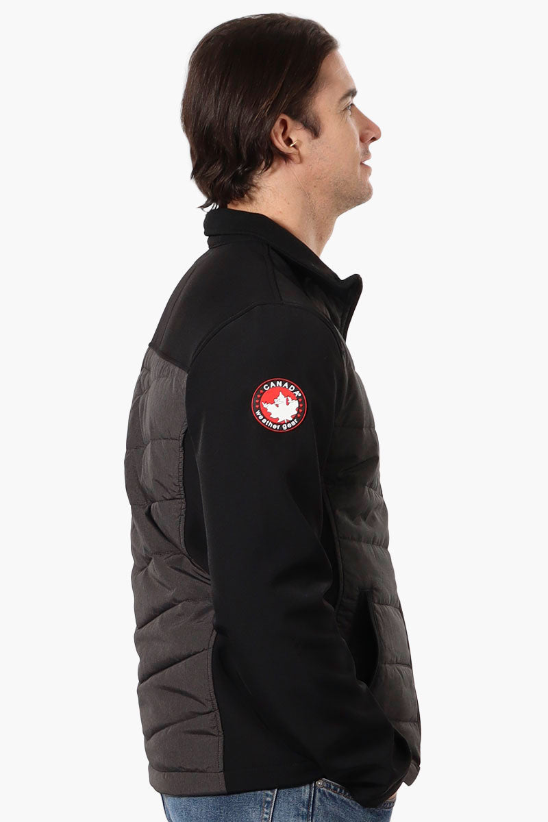 Canada Weather Gear Quilted Bubble Lightweight Jacket - Black