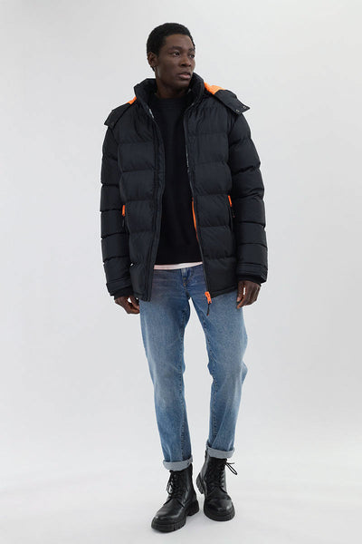 Super Triple Goose Thermal-Foil Lining Bomber Jacket - Orange - Mens Bomber Jackets - Canada Weather Gear
