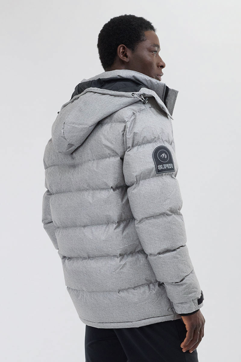 Super Triple Goose Thermal-Foil Lining Bomber Jacket - Grey - Mens Bomber Jackets - Canada Weather Gear