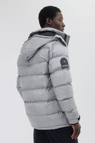 Super Triple Goose Thermal-Foil Lining Bomber Jacket - Grey - Mens Bomber Jackets - Canada Weather Gear