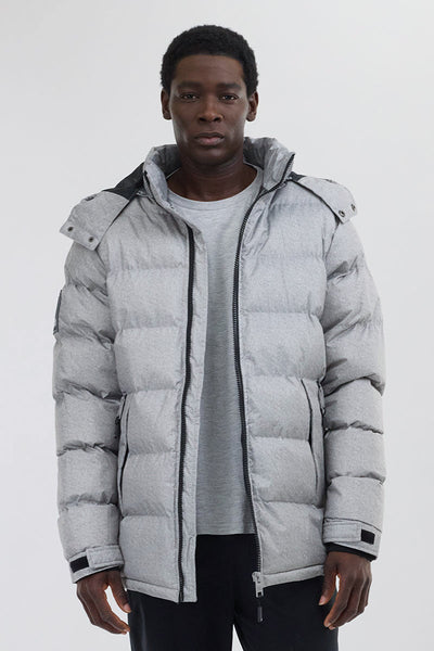 Super Triple Goose Thermal-Foil Lining Bomber Jacket - Grey - Mens Bomber Jackets - Canada Weather Gear