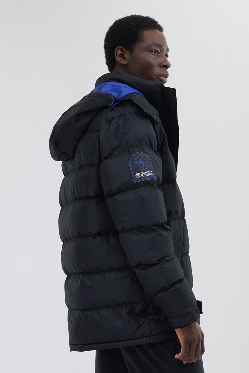 Super Triple Goose Thermal-Foil Lining Bomber Jacket - Blue - Mens Bomber Jackets - Canada Weather Gear