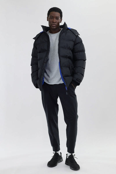 Super Triple Goose Thermal-Foil Lining Bomber Jacket - Blue - Mens Bomber Jackets - Canada Weather Gear