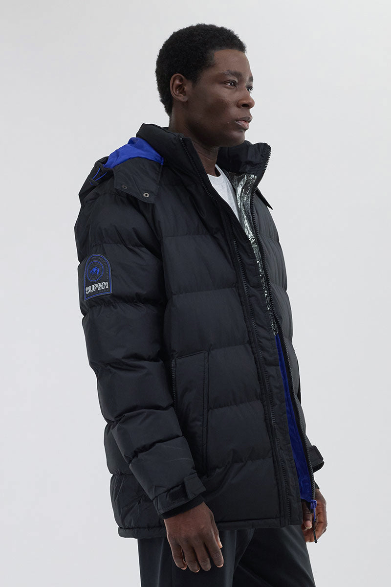 Super Triple Goose Thermal-Foil Lining Bomber Jacket - Blue - Mens Bomber Jackets - Canada Weather Gear