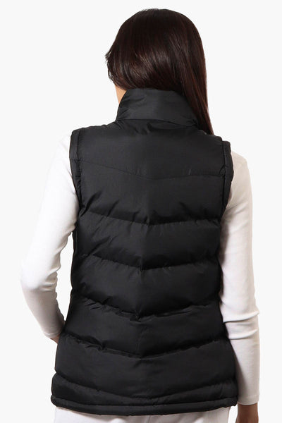 Super Triple Goose Solid Bubble Vest - Black - Womens Vests - Canada Weather Gear