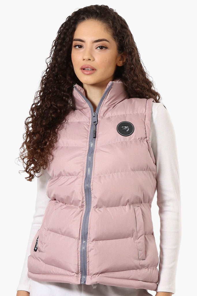 Pink bubble vest best sale