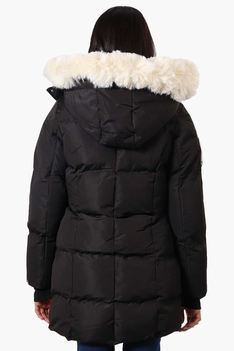 Canada goose jacket faux fur online