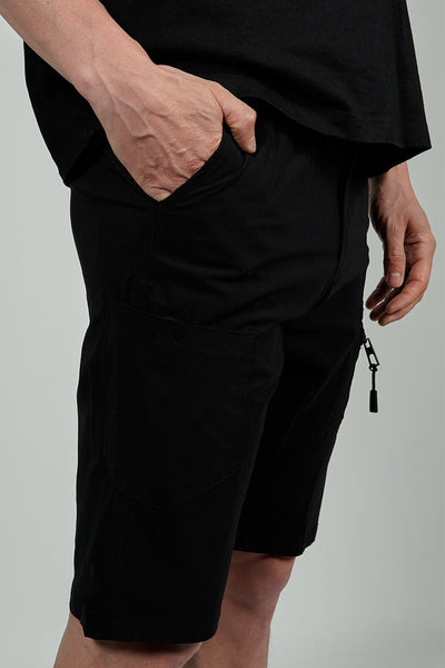 Canada Weather Gear Adventure Bound Cargo Pocket Shorts - Black