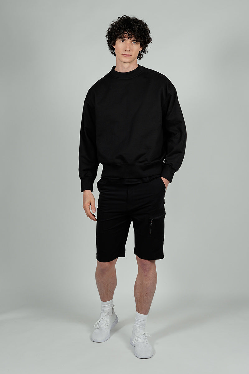 Canada Weather Gear Adventure Bound Cargo Pocket Shorts - Black