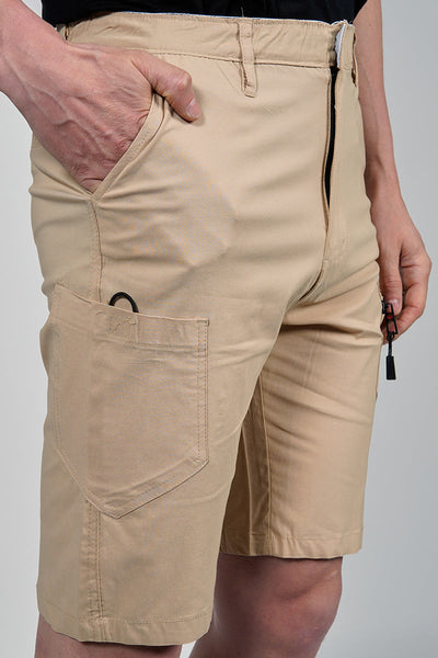 Canada Weather Gear Adventure Bound Cargo Pocket Shorts - Beige