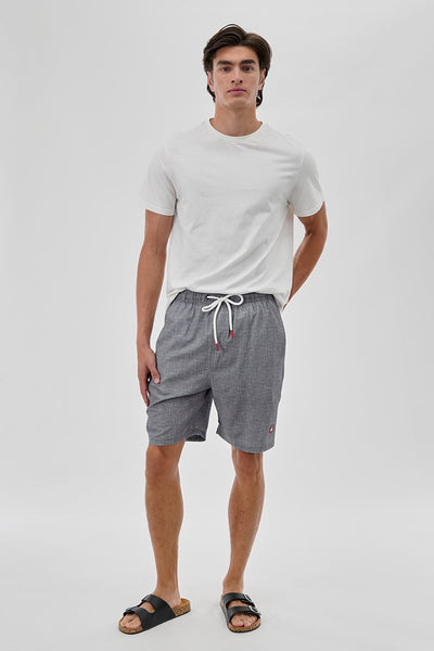 Canada Weather Gear Elastic Surf Shorts - Grey - Mens Shorts & Capris - Canada Weather Gear