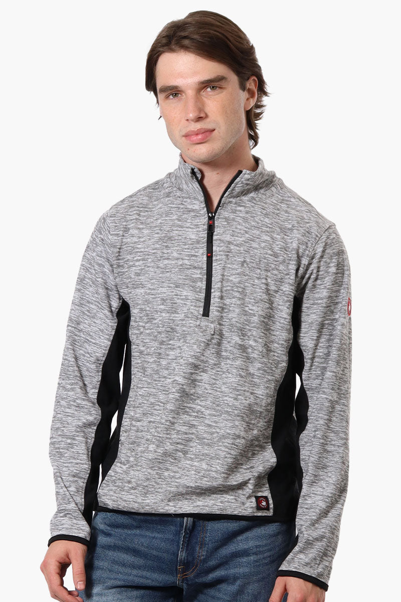 Canada Weather Gear Fleece Pullover Sweatshirt - Grey - Mens Hoodies & Sweatshirts - Canada Weather Gear