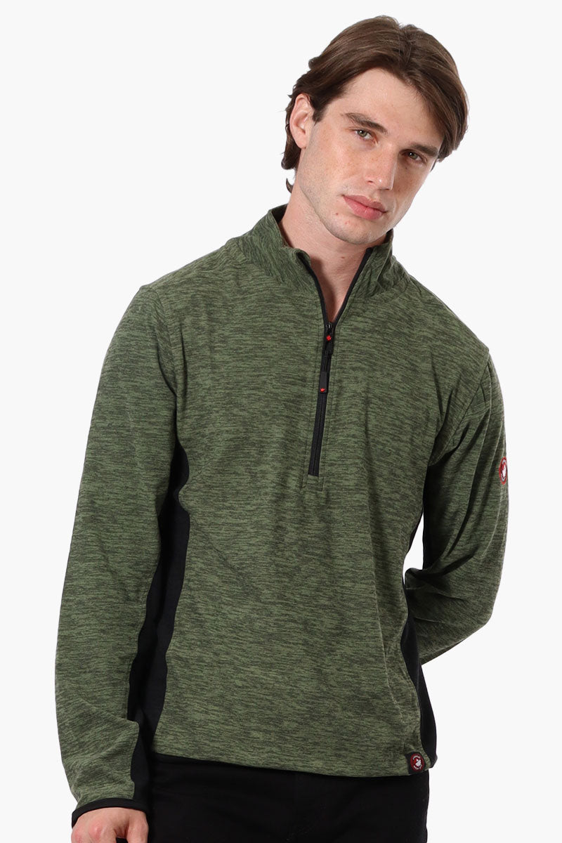 Canada Weather Gear Fleece Pullover Sweatshirt - Olive - Mens Hoodies & Sweatshirts - Canada Weather Gear