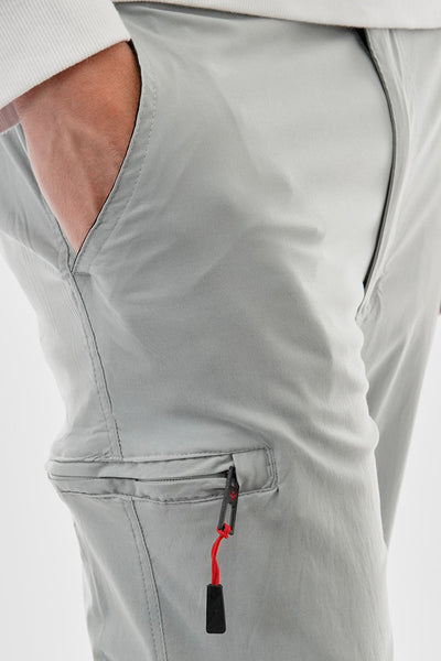 Canada Weather Gear Adventure Bound Solid Zip Off Cargo Pants - Stone - Mens Pants - Canada Weather Gear