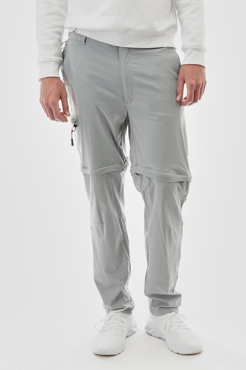 Canada Weather Gear Adventure Bound Solid Zip Off Cargo Pants - Stone - Mens Pants - Canada Weather Gear