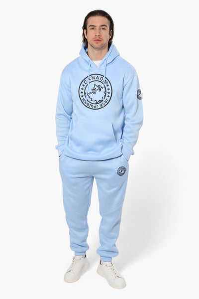 Canada Weather Gear Solid Tie Waist Joggers - Blue - Mens Joggers & Sweatpants - Canada Weather Gear