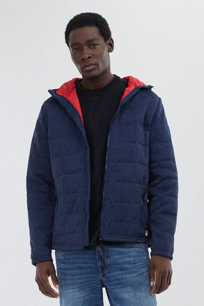 Canada Weather Gear Zip Up Hooded Lightweight Jacket - Navy - Mens Lightweight Jackets - Canada Weather Gear