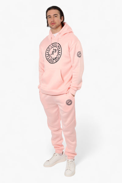 Canada Weather Gear Solid Tie Waist Joggers - Pink - Mens Joggers & Sweatpants - Canada Weather Gear