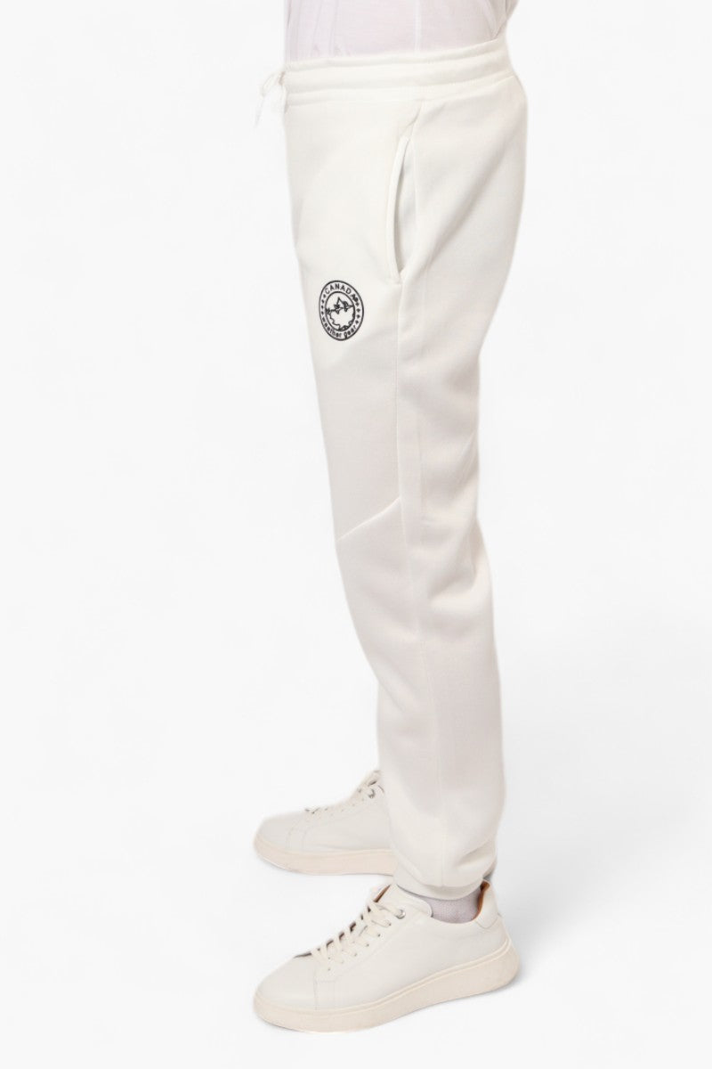 Canada Weather Gear Solid Tie Waist Joggers - White - Mens Joggers & Sweatpants - Canada Weather Gear