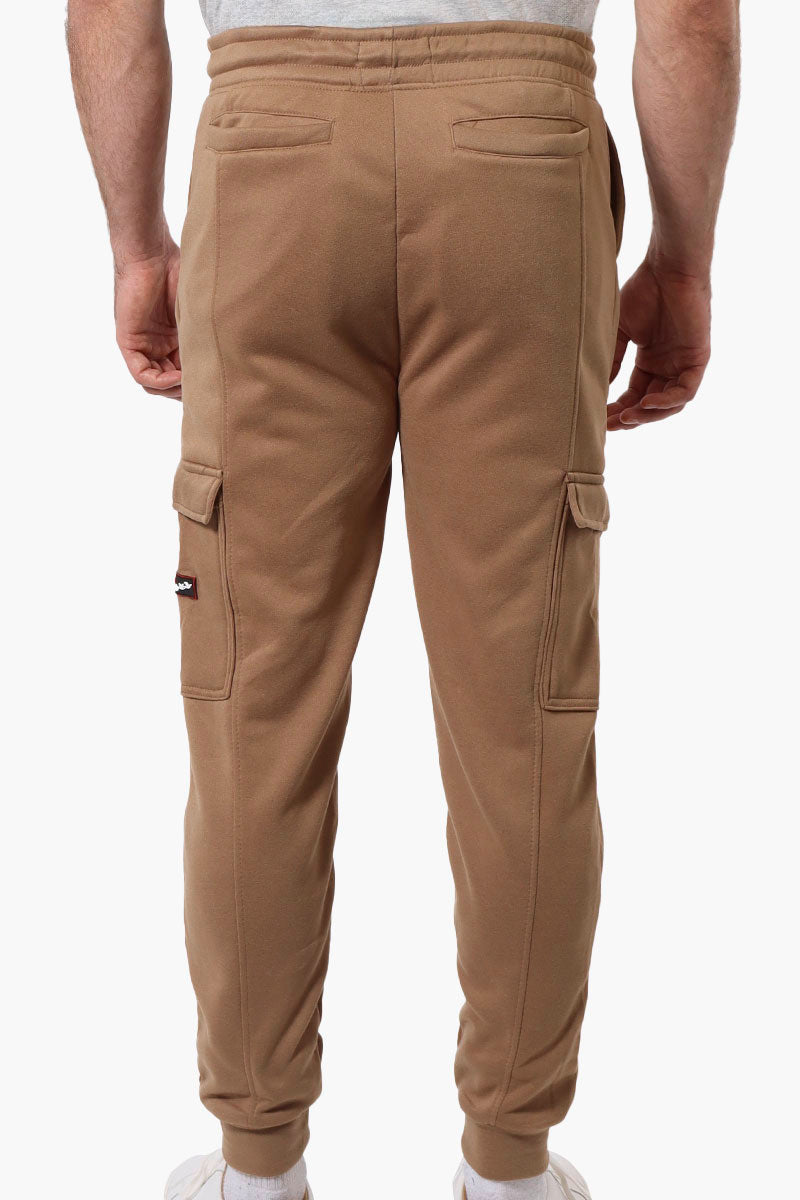 Canada Weather Gear Tie Waist Cargo Joggers - Camel - Mens Joggers & Sweatpants - Canada Weather Gear