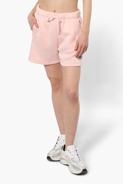 Canada Weather Gear Solid Tie Waist Shorts - Pink - Womens Shorts & Capris - Canada Weather Gear