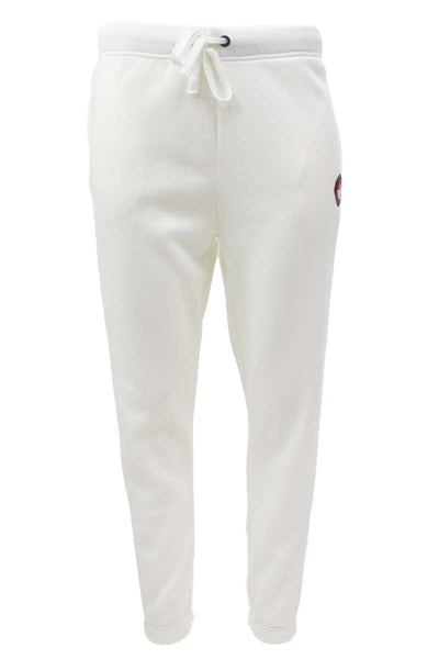 Canada Weather Gear Solid Tie Waist Side Logo Jogger Sweatpants - White - Womens Joggers & Sweatpants - Canada Weather Gear