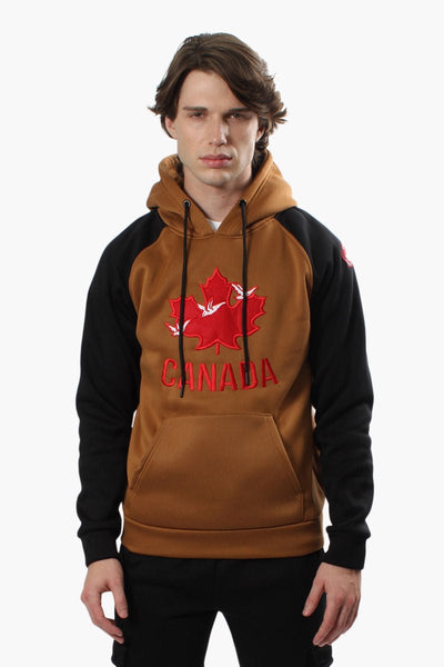 Canada Weather Gear Core Logo Hoodie - Brown - Mens Hoodies & Sweatshirts - Canada Weather Gear