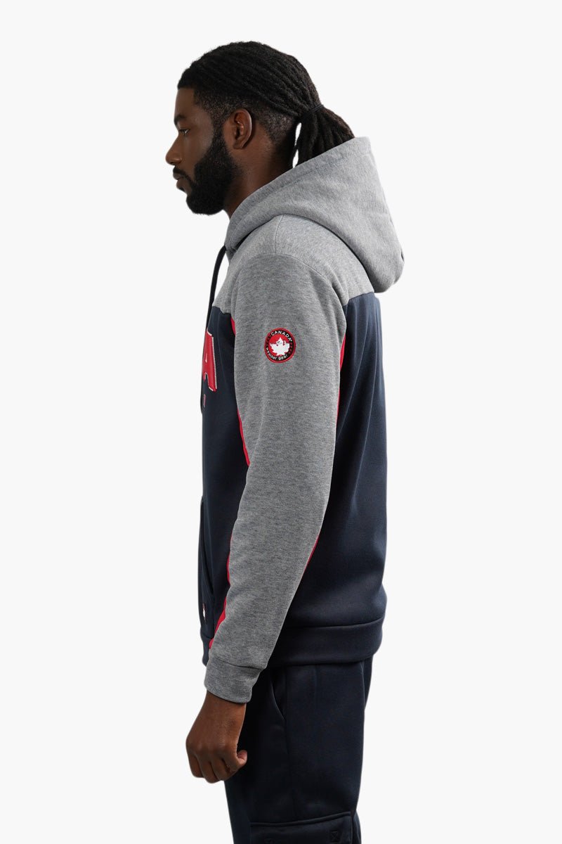 Canada Weather Gear Front Zip Hoodie - Grey - Mens Hoodies & Sweatshirts - Canada Weather Gear