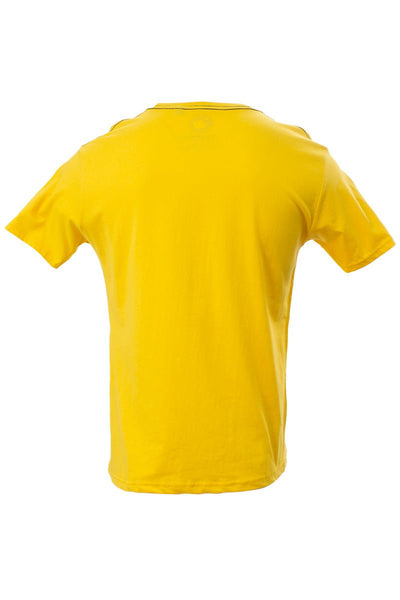 Canada Weather Gear Printed Short Sleeve Tee - Yellow - Mens Tees & Tank Tops - Canada Weather Gear