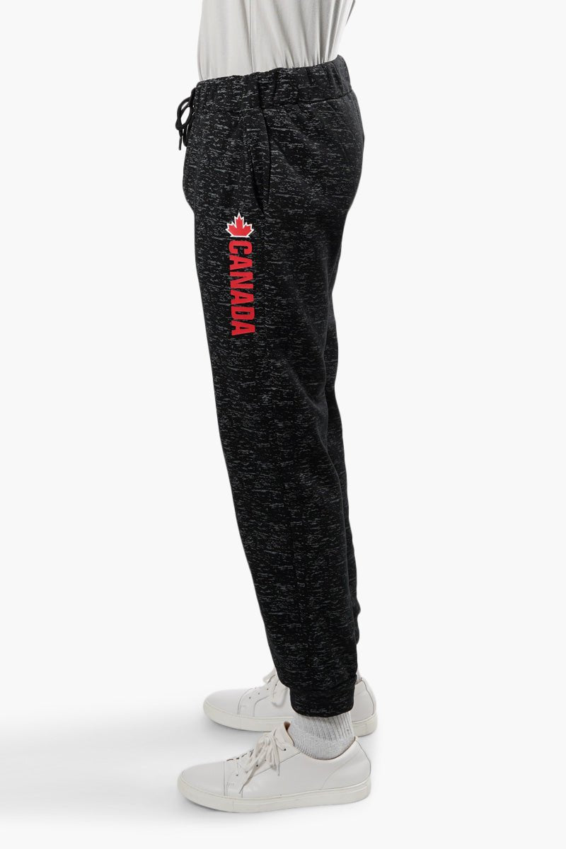 Canada Weather Gear Printed Side Logo Joggers - Black - Mens Joggers & Sweatpants - Canada Weather Gear