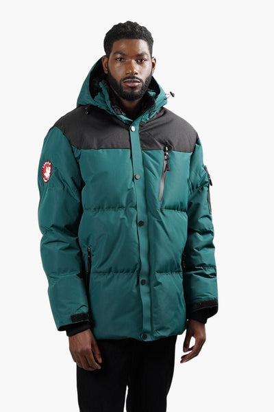 Canada Weather Gear Puffer Parka Jacket - Teal