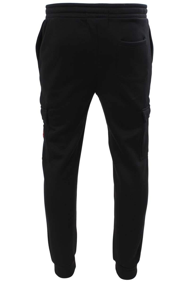 Canada Weather Gear Side Pocket Jogger Sweatpants - Black - Mens Joggers & Sweatpants - Canada Weather Gear