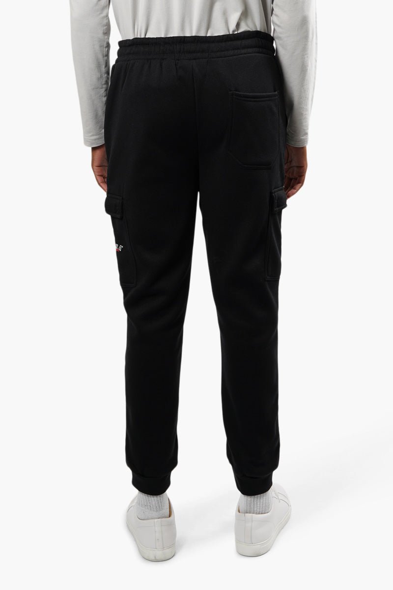 Canada Weather Gear Solid Cargo Joggers - Black - Mens Joggers & Sweatpants - Canada Weather Gear