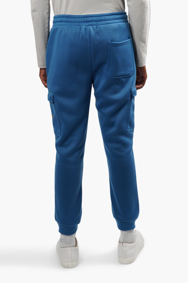 Canada Weather Gear Solid Cargo Joggers - Blue - Mens Joggers & Sweatpants - Canada Weather Gear