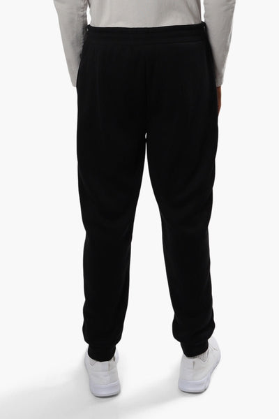 Canada Weather Gear Solid Tie Waist Joggers - Black - Mens Joggers & Sweatpants - Canada Weather Gear