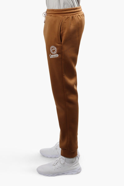 Canada Weather Gear Solid Tie Waist Joggers - Brown - Mens Joggers & Sweatpants - Canada Weather Gear