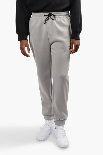Canada Weather Gear Solid Tie Waist Joggers - Grey - Mens Joggers & Sweatpants - Canada Weather Gear