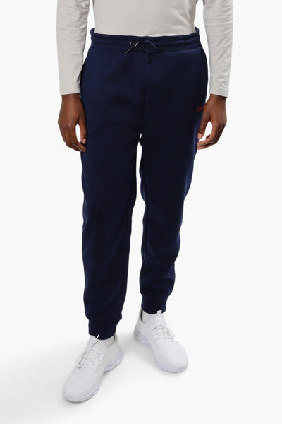 Canada Weather Gear Solid Tie Waist Joggers - Navy - Mens Joggers & Sweatpants - Canada Weather Gear