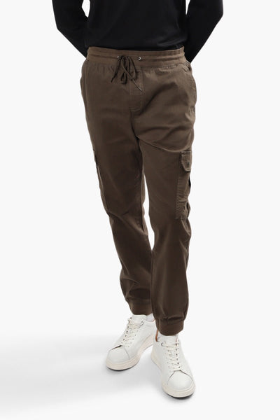 Canada Weather Gear Tie Waist Cargo Pants - Olive - Mens Pants - Canada Weather Gear