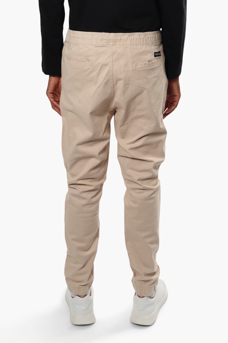 Canada Weather Gear Tie Waist Jogger Pants - Cream - Mens Pants - Canada Weather Gear