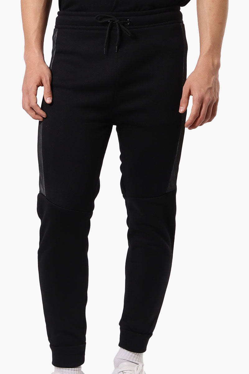 Super Triple Goose Mesh Insert Joggers - Black